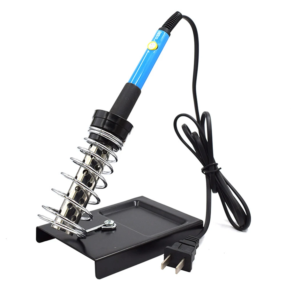 

C4 Double Tube Spring Soldering Station Handle Stand Welding Shelf Holder Base Solder Iron Tools Repair Rework High Quality