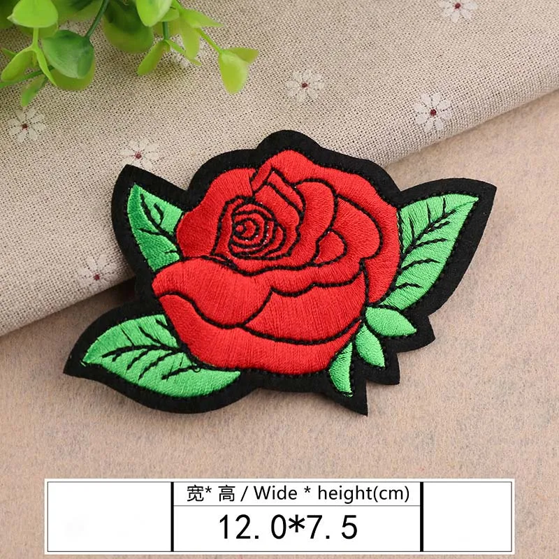 2BT-47272-5 1 шт. пластырь для цветочной вышивки термопереводные железные нашивки для самостоятельной вышивки футболок декоративные аппликации 47287 - Цвет: 2BT-47272-5
