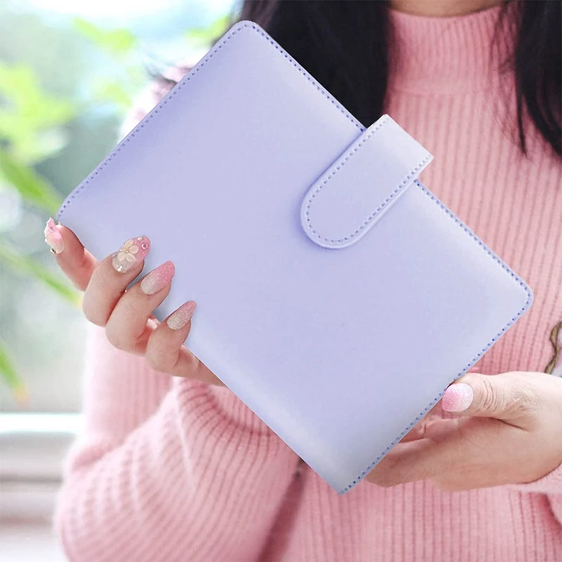 A6 PU Notebook Binder And 12 Envelopes System Budget Planning Organizer Money Cash Envelope | Канцтовары для офиса и дома