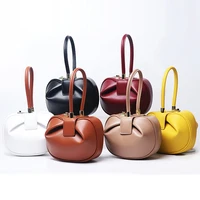 fashion genuine leather top handle women handbag designer hobos dumpling women shoulder bags luxury phone purses small tote 2021