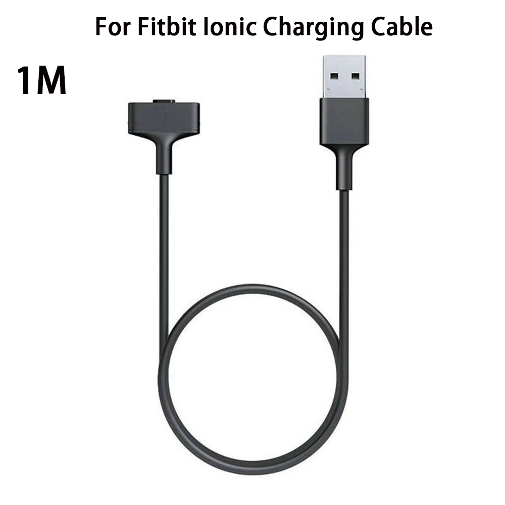For Fitbit Ionic Сменное USB зарядное устройство для Fitbit зарядки смарт-браслет usb зарядный кабель для fitbit versa, ремешок 2/versa браслет адаптер - Цвет: For Fitbit Ionic