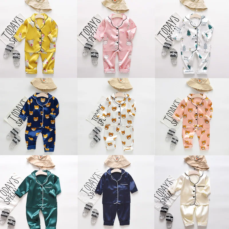 Детская блузка с длинным рукавом + шорты одежда для сна пижама детская комплекты