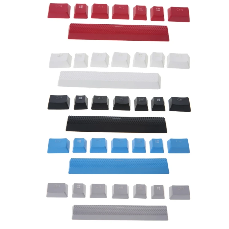 

C1FB 8 keys/Pack 6.5u Space Bar PBT Keycaps Double Shot Keycaps For Corsair STRAFE K65 K70 K95 Mechanical Keyboard Keycap