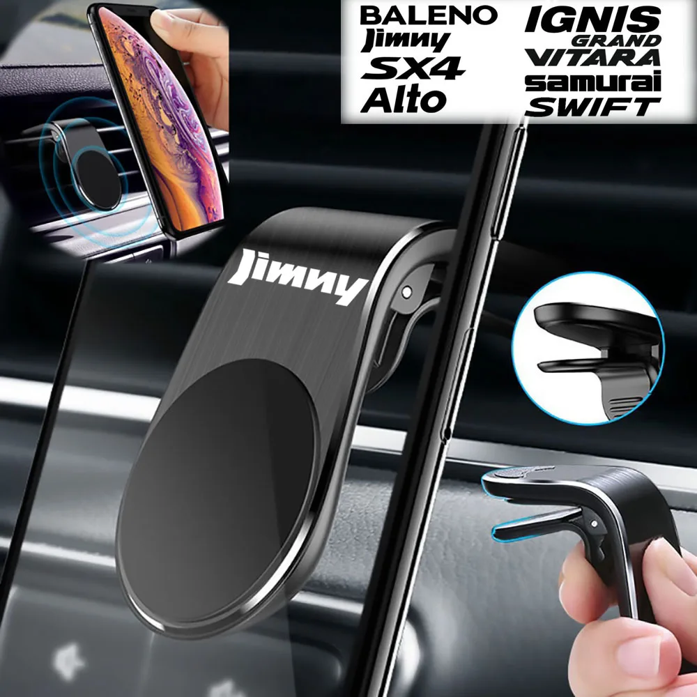 

For SUZUKI Jimny 2011 2012 2013 2014 2015 2016 2017 Car Phone Holder For Phone In Car Mobile Support Magnetic Phone Mount Stand