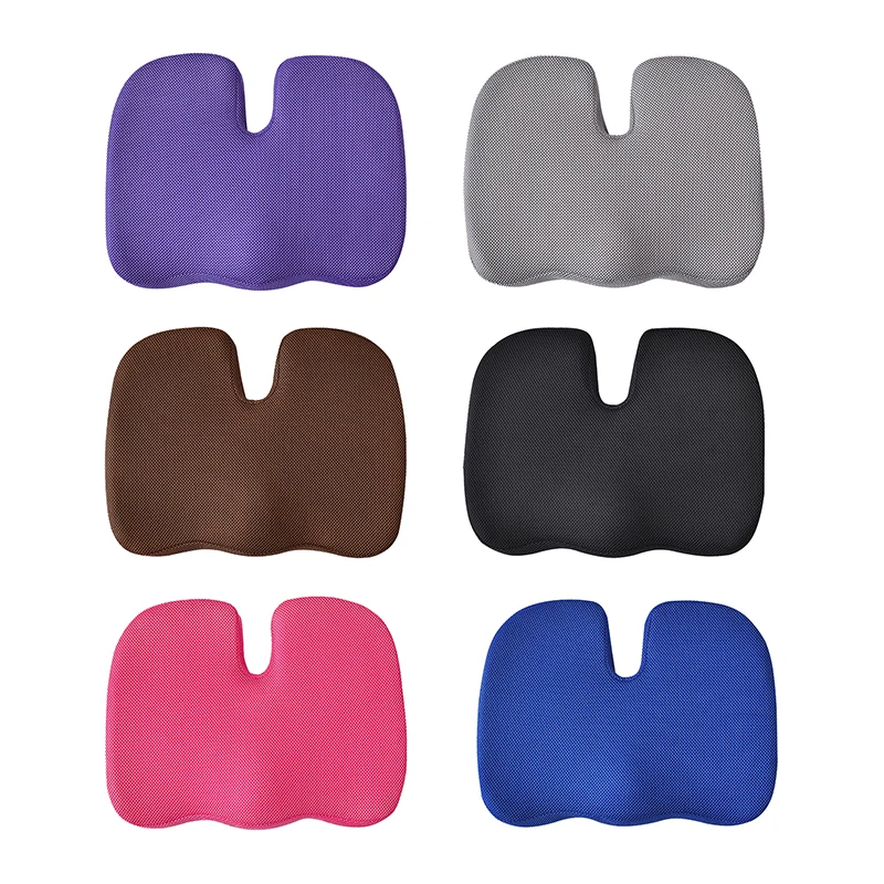 

Memory Foam Seat Cushion Orthopedic Pillow Coccyx Office Chair Cushion Car Seat Pillow Wheelchair Massage Vertebrae Seat Pad