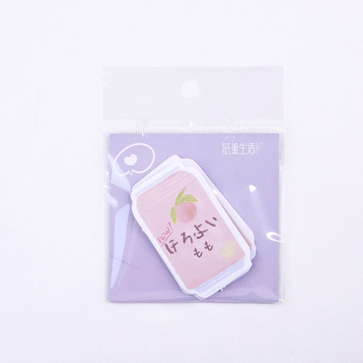 Mohamm Paper and Ink Life Note Paper TeaBreak Series Creative Fresh Message Memorandum 30PCS - Цвет: E