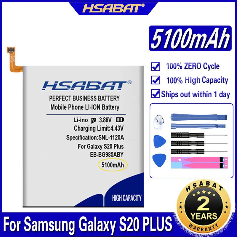 Аккумулятор HSABAT лучшего бренда для Samsung Galaxy S6 S7 S8 S9 S10 S20 (S6 EDGE) EDGE Plus) Lite 5G - купить по