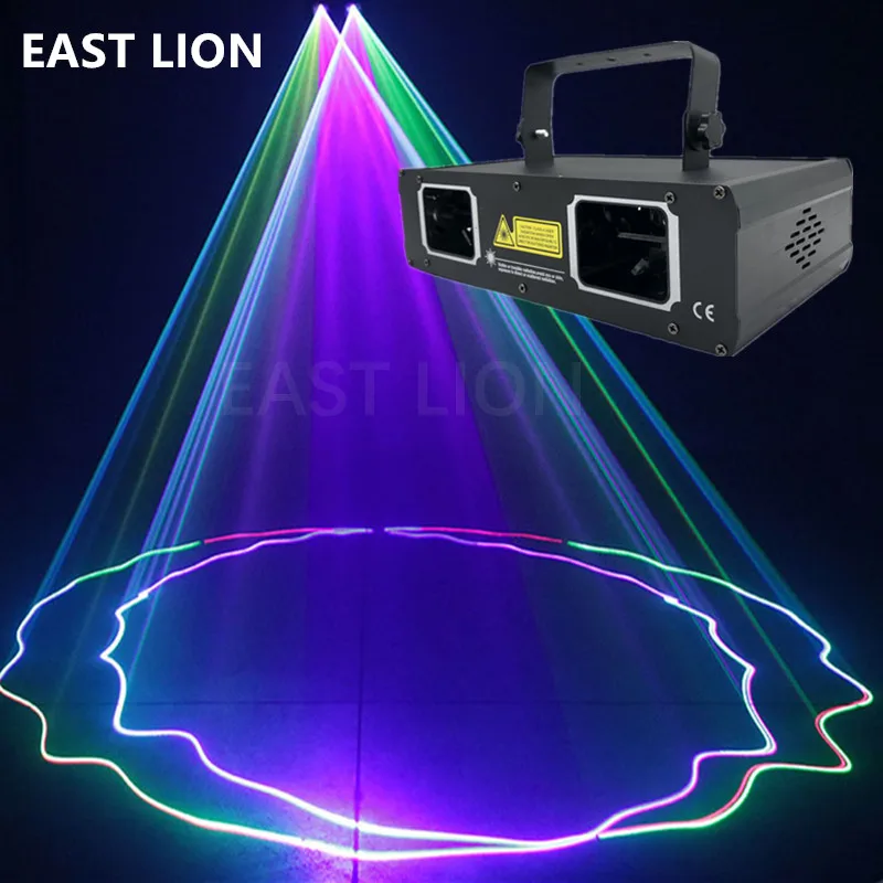 Rgb лазерная лампа для дискотеки Dmx512 оборудование диджея домашний кинотеатр -