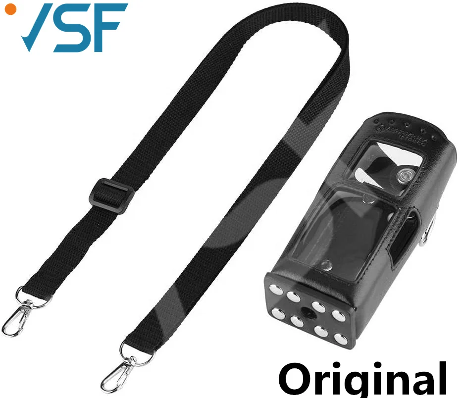 

Жесткий кожаный защитный чехол для портативной рации MTP850 с ремешком и зажимом для ремня для Motorola MTH600 MTH650 MTH800 MT