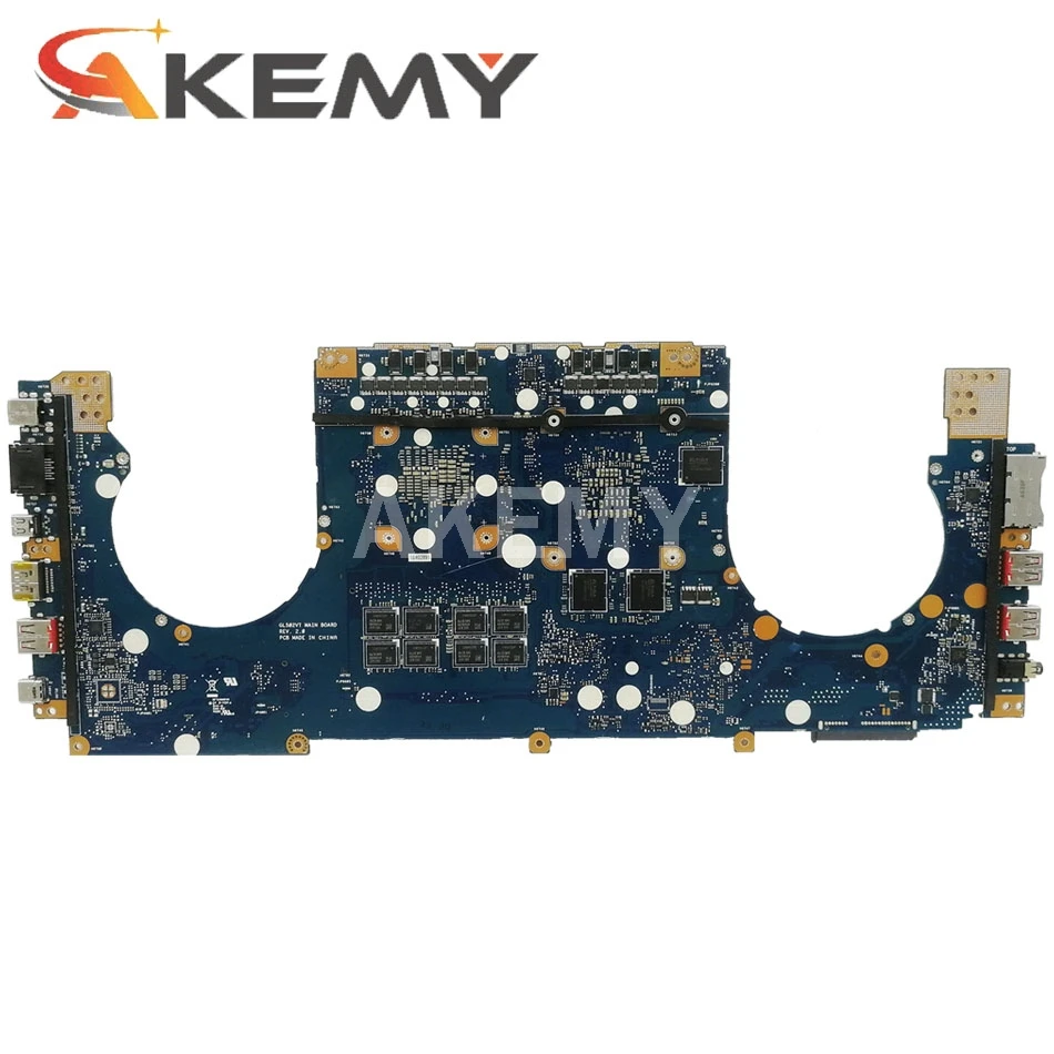 jiansu new gl502vt 8gb rami7 6700hq gtx970m6g motherboard for asus rog strix gl502vt s5vt laotop mainboard motherboard free global shipping