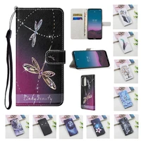 xcover5 painted leather case for etui samsung galaxy a72 a52 a42 a32 a12 a02s a71 a51 coque folded stand card slot lanyard cover