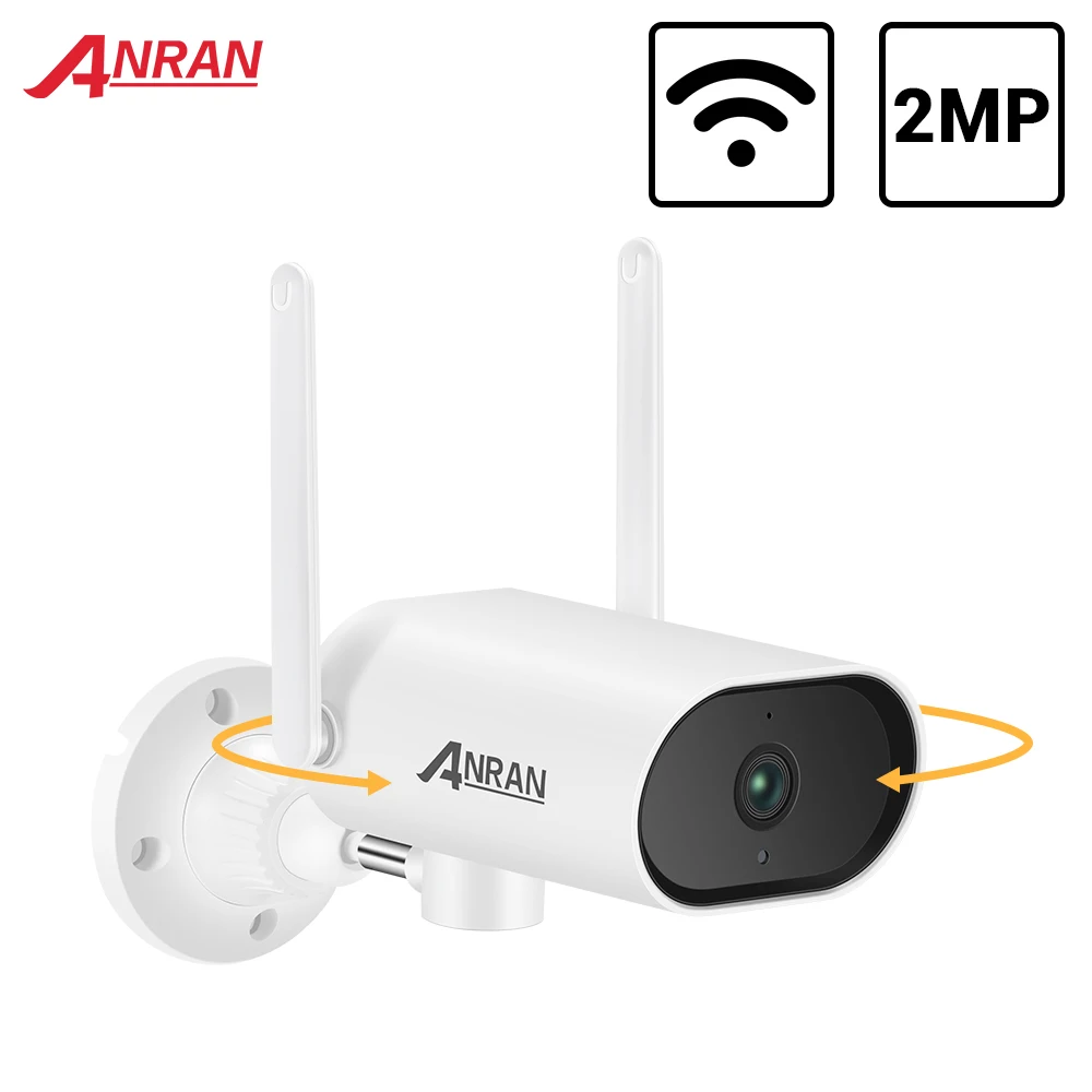 ANRAN 2MP PTZ Surveillance Camera With WIFI Security Camera Waterproof Security Protection IP Camera Night Vision Audio Mic