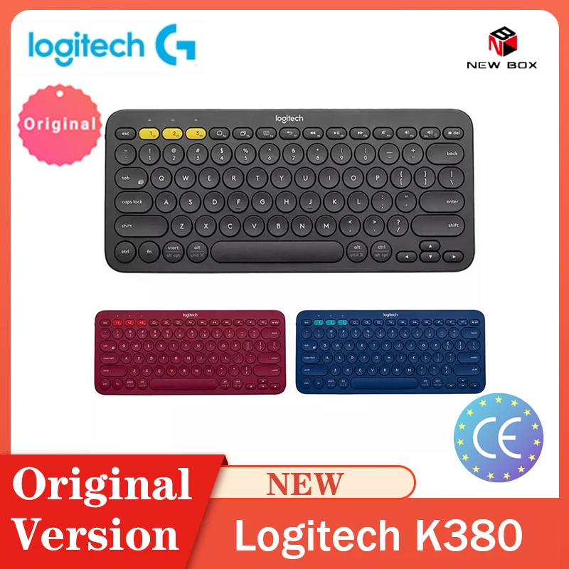 Logitech K380 многофункциональная Bluetooth Беспроводная игровая клавиатура + мини мышь