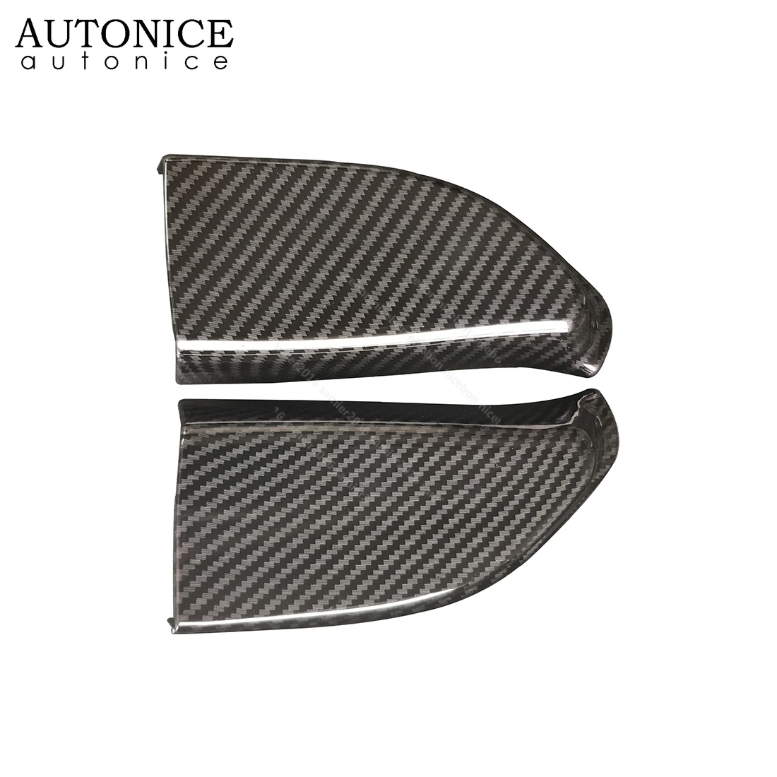 Крышка из углеродного волокна цветная Передняя треугольная внутренняя отделка