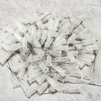 100pcs irrigation syringes needle tip 27ga end closed set