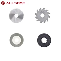 allsoem 4pcs circular saw blade alloy saw blades hand tools for woodworking cutting mini table saws