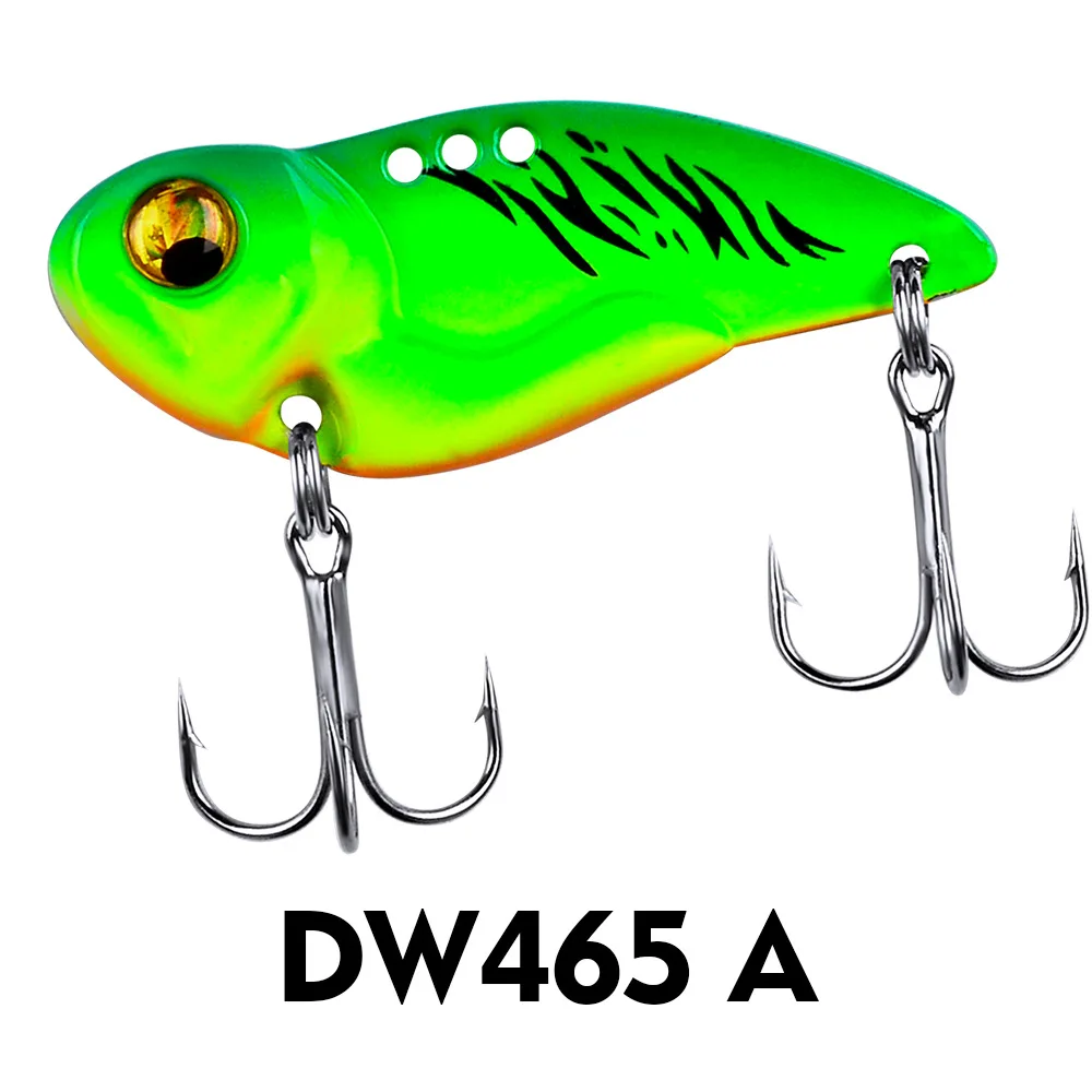 

1PC Metal VIB Fishing Lures 5g/8g/14g/20g Spinner Spoon Crankbait Vivid Vibrations Bass Artificial Hard Lure Tackle