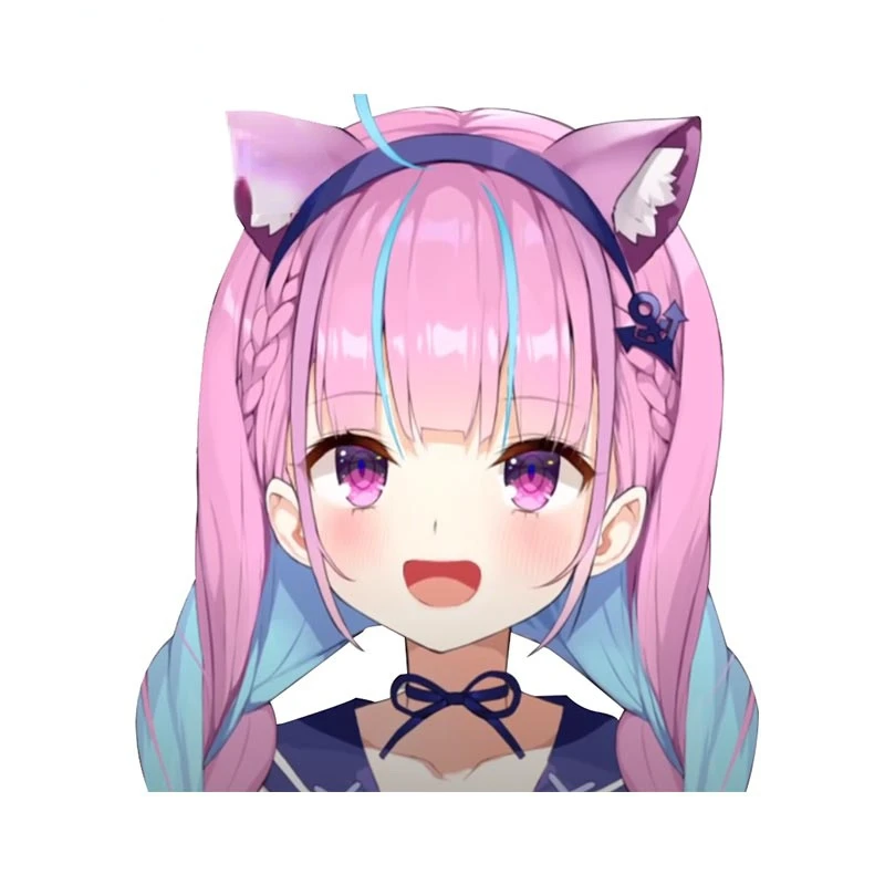 

Fashion Hot Sticker JDM Funny Hololive Girl Anime Lovely Chibi Stickers Window DecalKK13*12cm