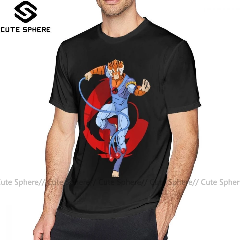 Thundercats футболка Tygra футболка пляжная забавная футболка из хлопка с коротким рукавом для мужчин футболка с принтом