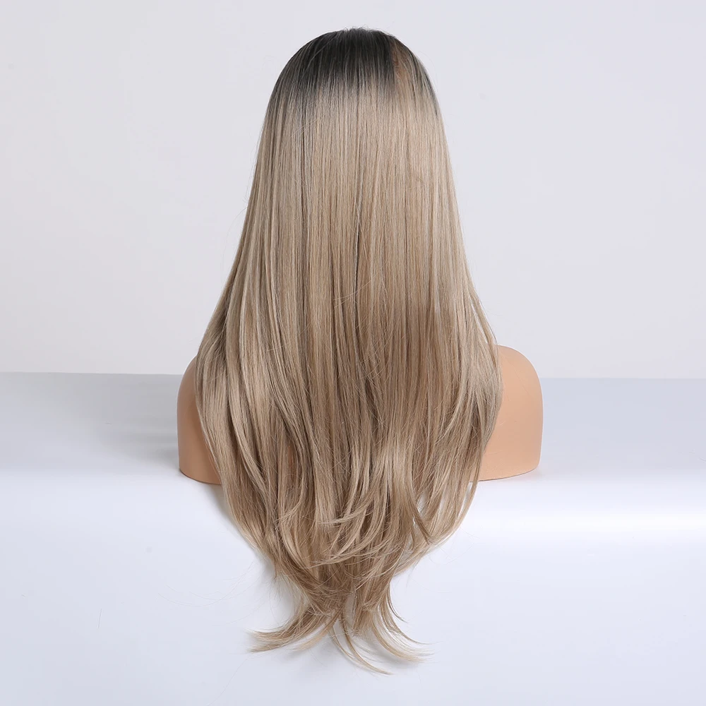 Крошечный LNAN смешанный черный пепельный светло-коричневый блонд синтетический