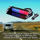 Красный и синий мигасветильник свет, автомобильный Грузовик, аварийная мигалка, Беговая мигающая светодиодная лампа, светодиодный фонарь, 8 дней светильник полицейская Предупредительная лампа, s B1Y8