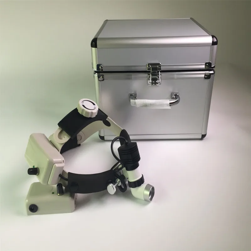 Высокая Мощность Беспроводной 5 Вт Светодиодный медицинский головной светильник