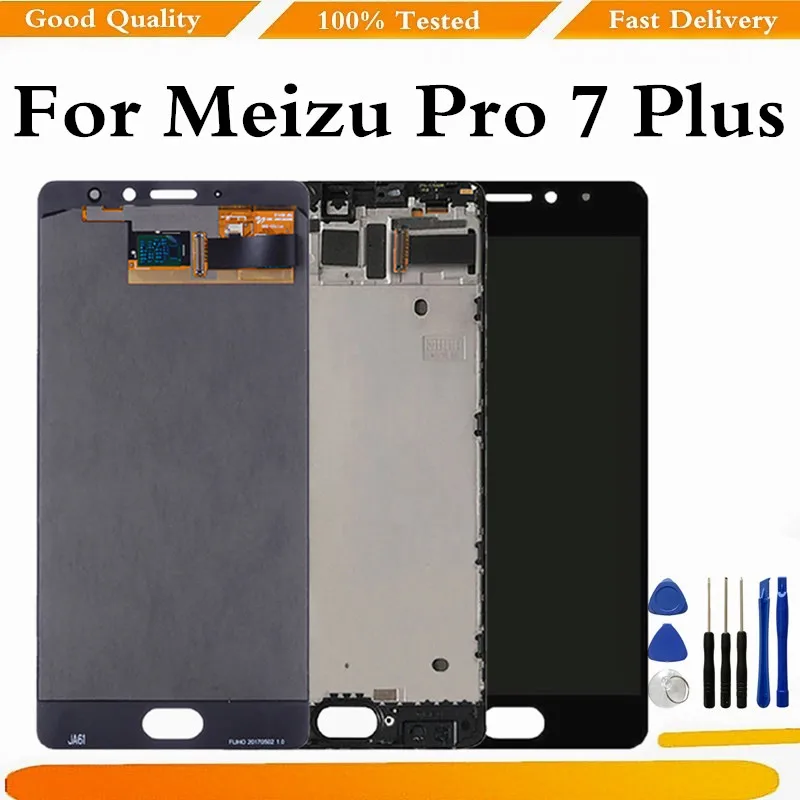 Оригинальный ЖК-дисплей для Meizu Pro 7 Plus M793H сенсорная панель дигитайзер с рамкой Pro7