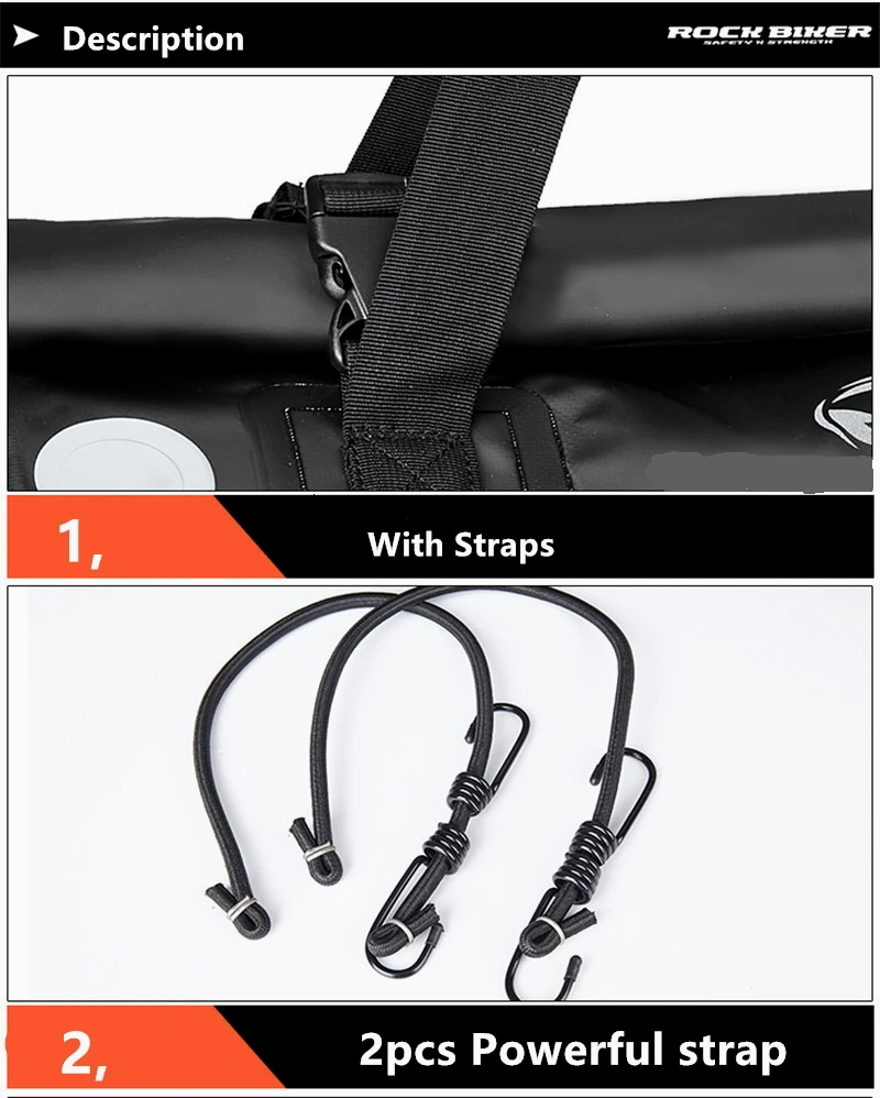 

2020 Motorcycle Tail Bag Rear Seat Bag Waterproof Motorcycle Travel Equipment Multi-function Large Capacity Radish Bags