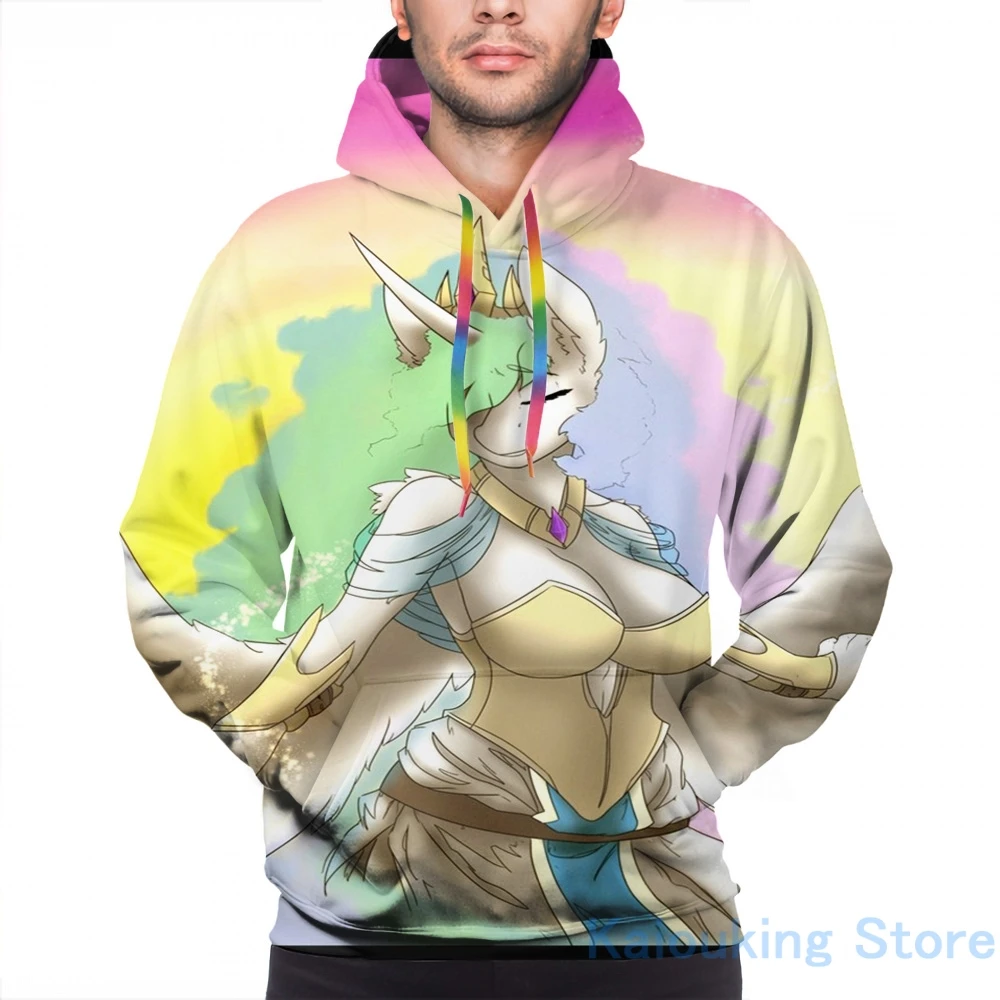 Женская Повседневная Толстовка с капюшоном и принтом от солнца | Мужская одежда