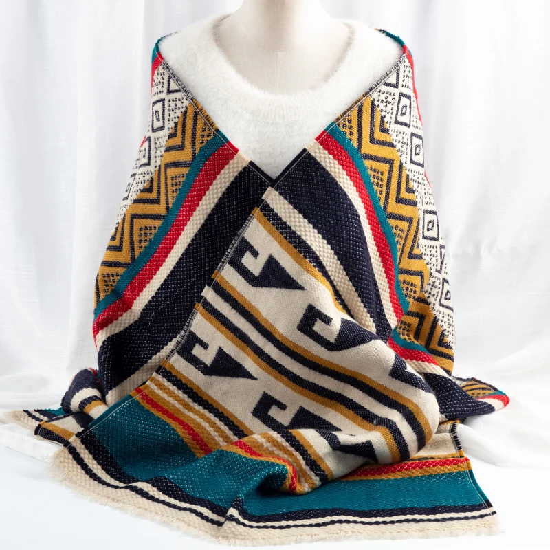 Высокое качество Весна Осень женский шарф 2019 толстый красочный роскошный