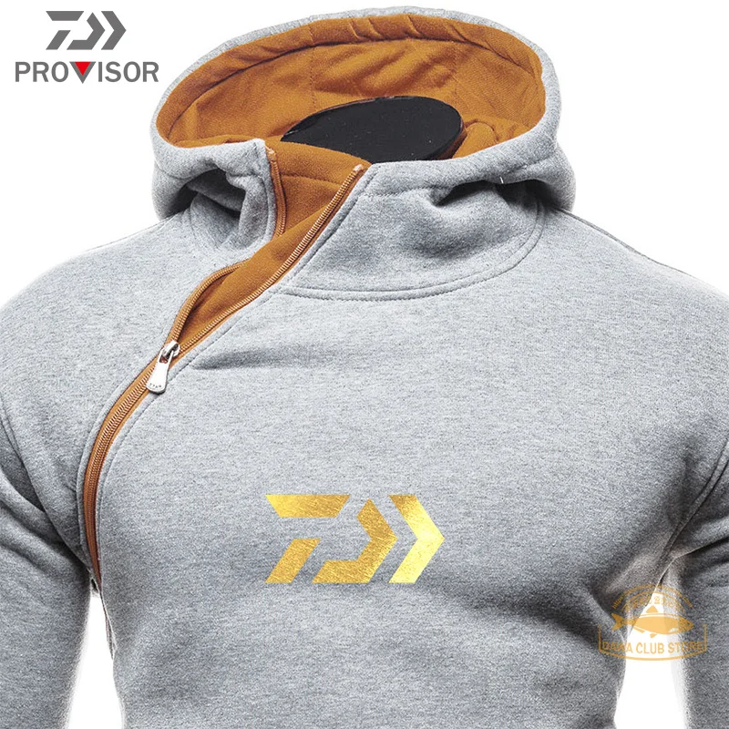 Одежда DAIWA для рыбалки Мужская Утепленная теплая куртка с капюшоном спортивная