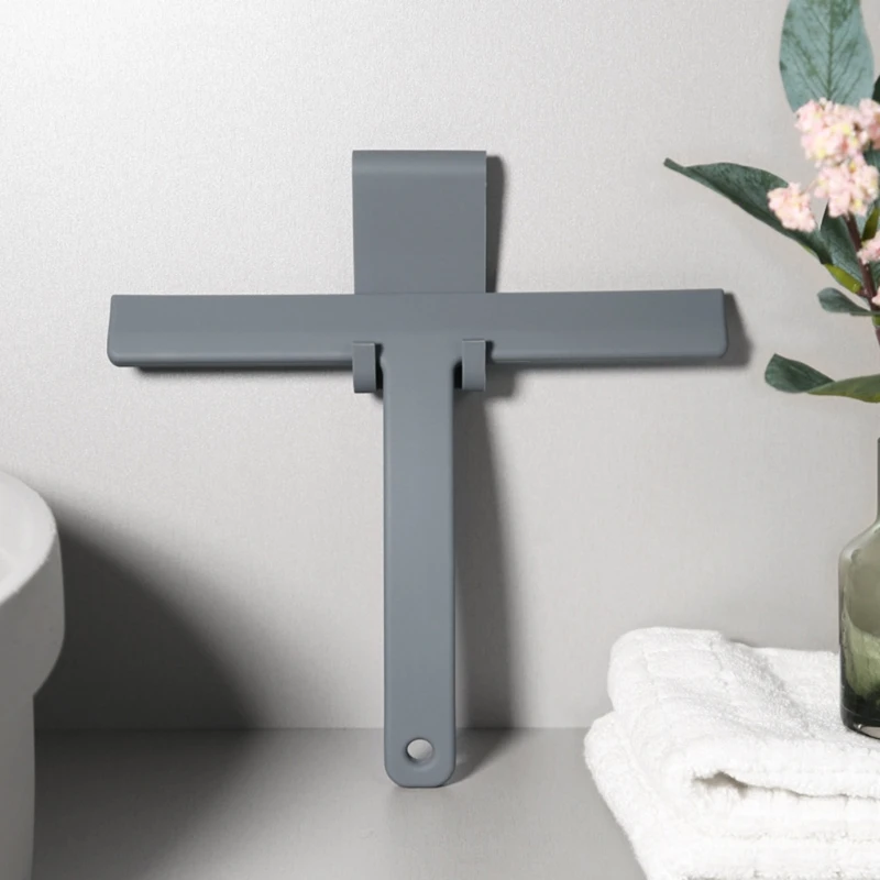 Прямая поставка скребок для душа стеклоочистителя с силиконовым крючком