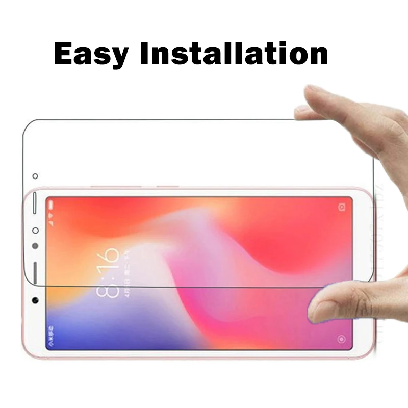 Защитное стекло для xiaomi redmi6A redmi 6 A защитное красное mi 6a 6pro note6 tremp ksiomi resmi remi a6 a apro
