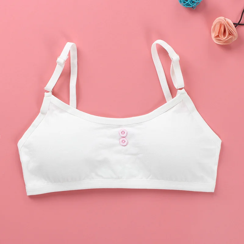 Хлопковый бюстгальтер для девочек Дышащая коллекция подростка года Нижнее белье