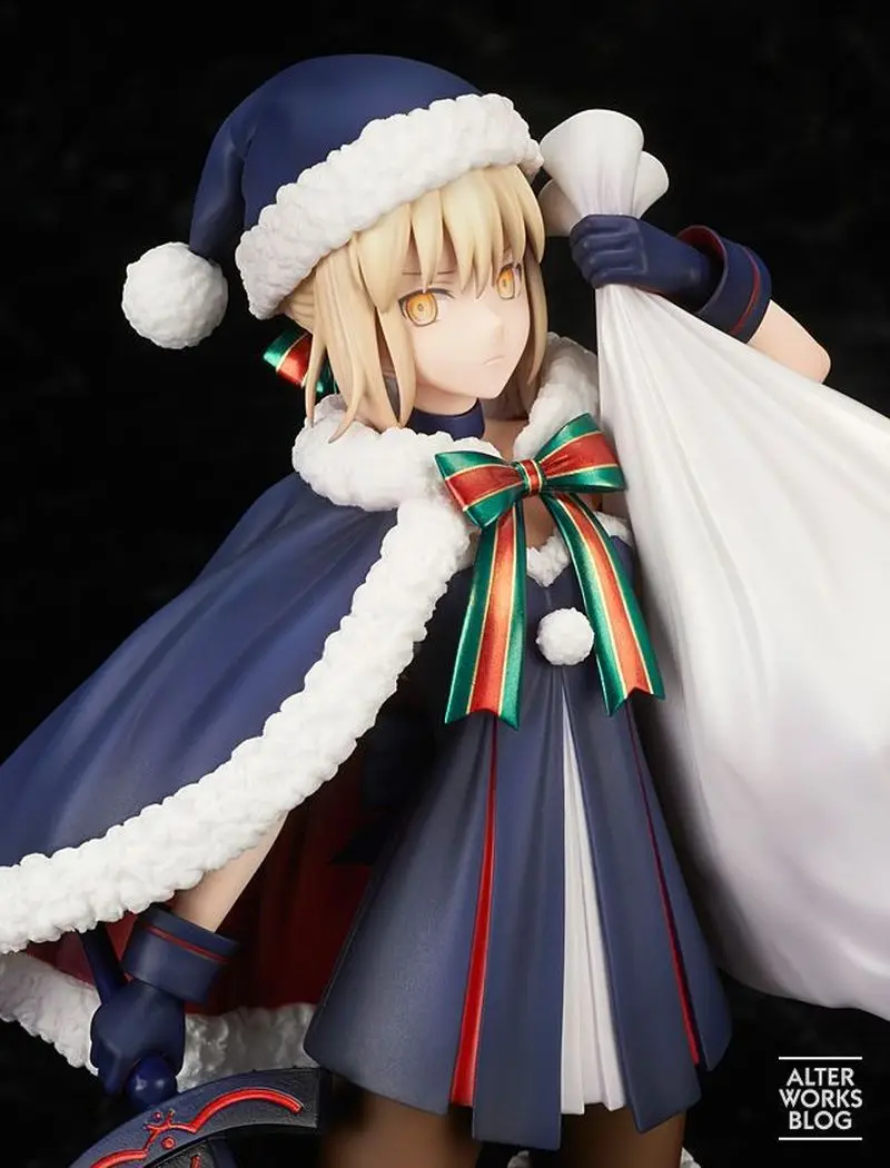 23 см Новинка, лидер продаж, аниме Fate/stay Night Grand Order Saber Arturia Pendragon, Рождественская ПВХ фигурка, коллекция моделей, Подарочная кукла