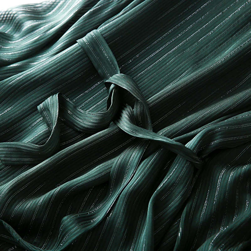 Женское шелковое платье SuyaDream офисное до колена с принтом звезд и круглым