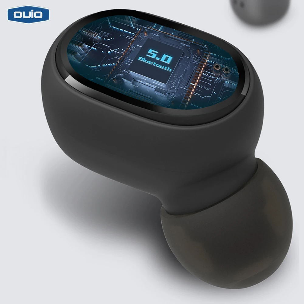 E6S Bluetooth наушники цифровой Дисплей с заряда в 6D Беспроводной звук Поддержка
