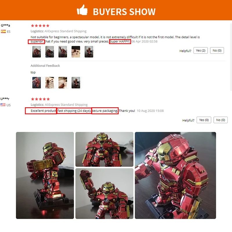 Цветной металлический 3D пазл Халк Бастер лазерная вырезка ручная головоломка