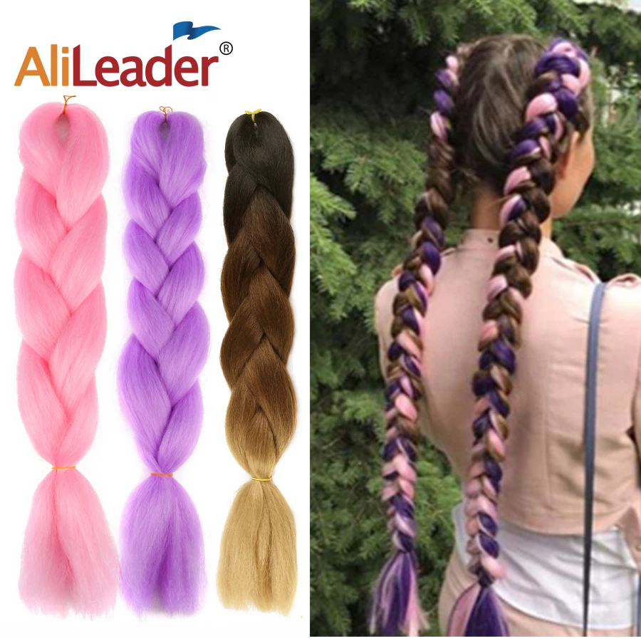 Alileader 102 красочные эффектом деграде (переход от темного к гигантские косички