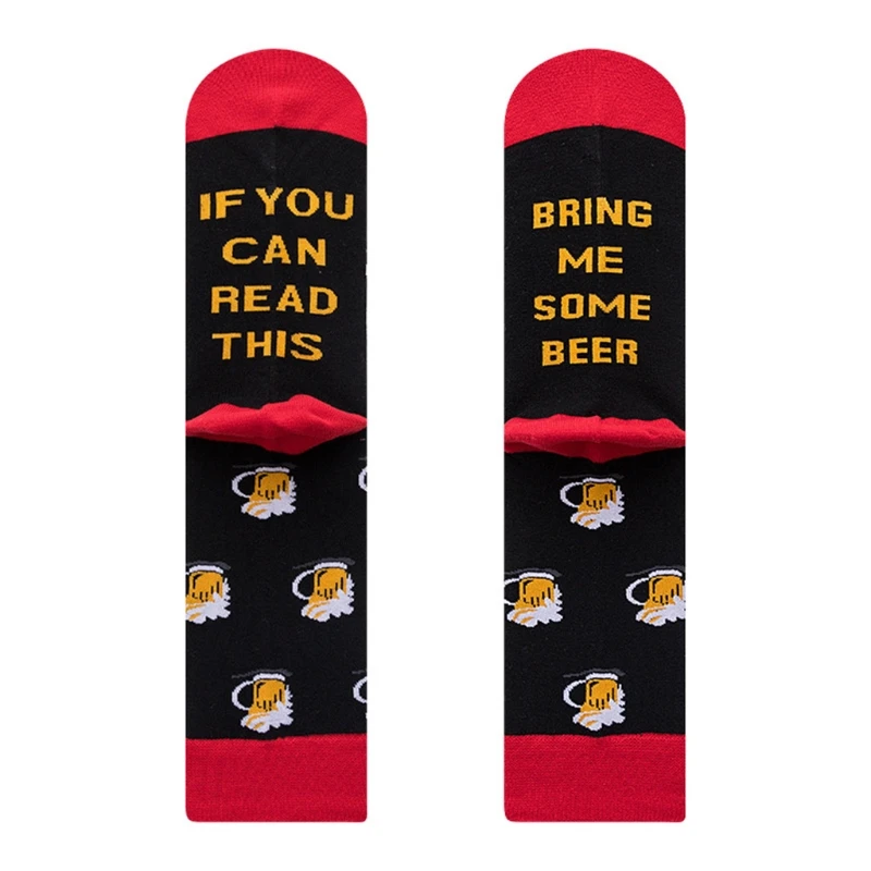 

Novelty Funny Saying Crew Socks If You Can Read This Martini Whisky Stockings 83XF