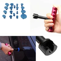 car t bar car tools set professional body panel paintless dent pit repair tool lifter puller 18pcs tabs puller car products