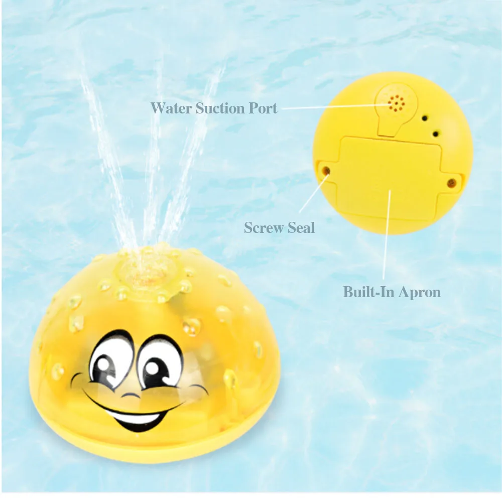 Веселые детские игрушки для ванной Электрический индукционный водяной спрей