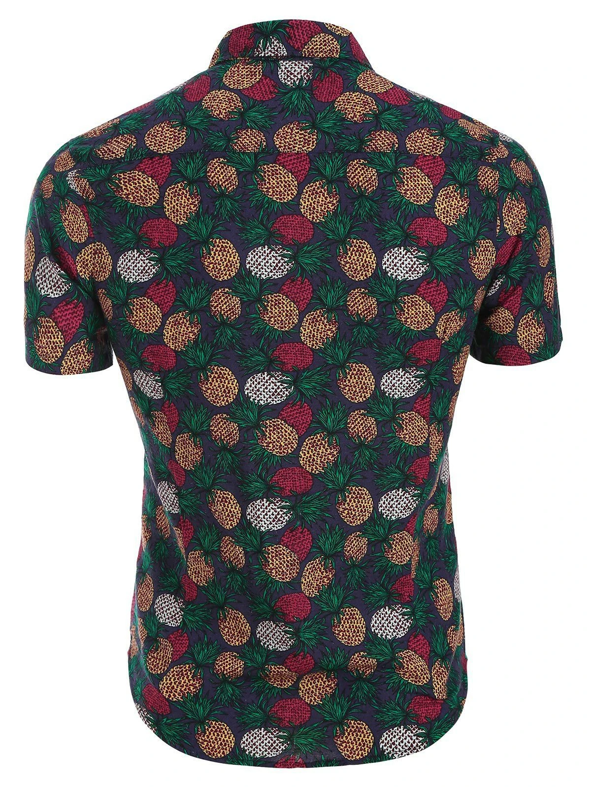 

2020 New Men's Summer Floral Printed Shirts Male Casual Slim Fit Short Sleeves Beach Shirt Tops M-5XL