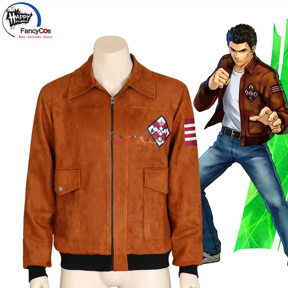 Пиджак Shenmue III Ryo Hazuki пальто для косплея костюмы Хэллоуина маскарада взрослые