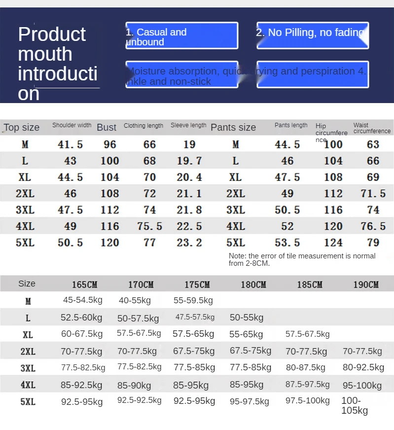 

Summer Plus Size Men's Sports Suit Short-sleeved Shorts Sportswear Running Fitness Clothes Men's Suit Casual Quick-drying Clothe
