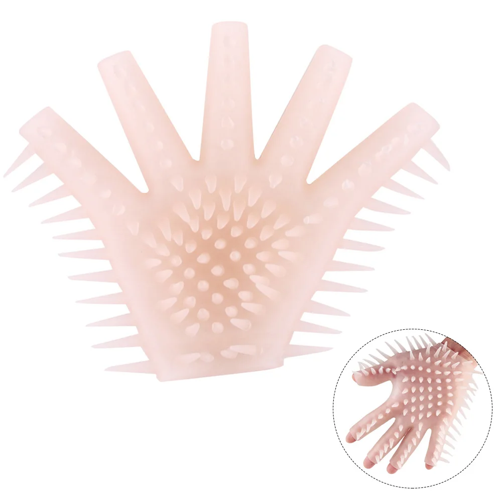 Перчатки с шипами для мужской мастурбации эротические сексуальные игрушки пар