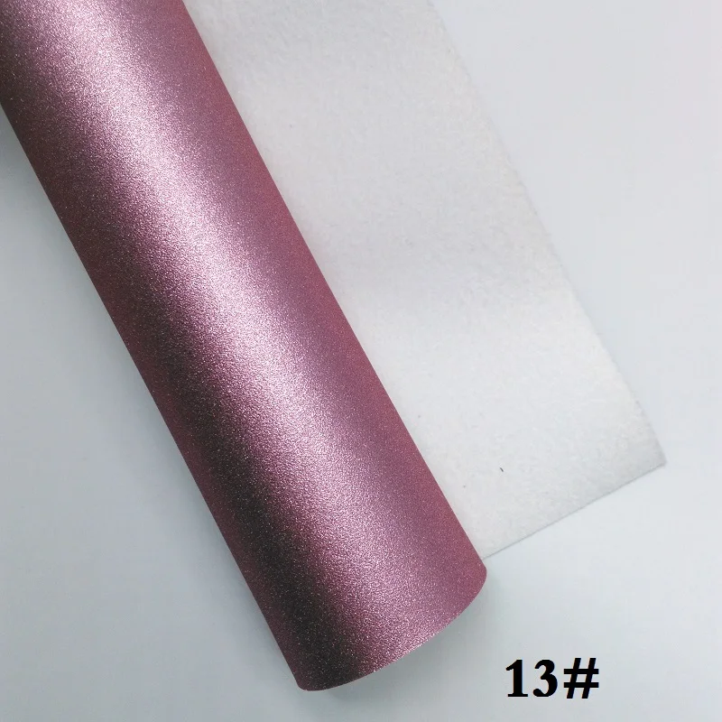 Glitterwishcome 21X29 см A4 размер винил для матовой блестящей кожи Fabirc искусственная кожа листы для бантов, GM312A - Цвет: 13