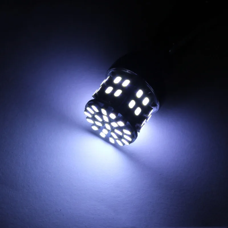 2 предмета W21/5 Вт 50SMD Автомобильный светодиодный стоп сигнал светильник T20 7443