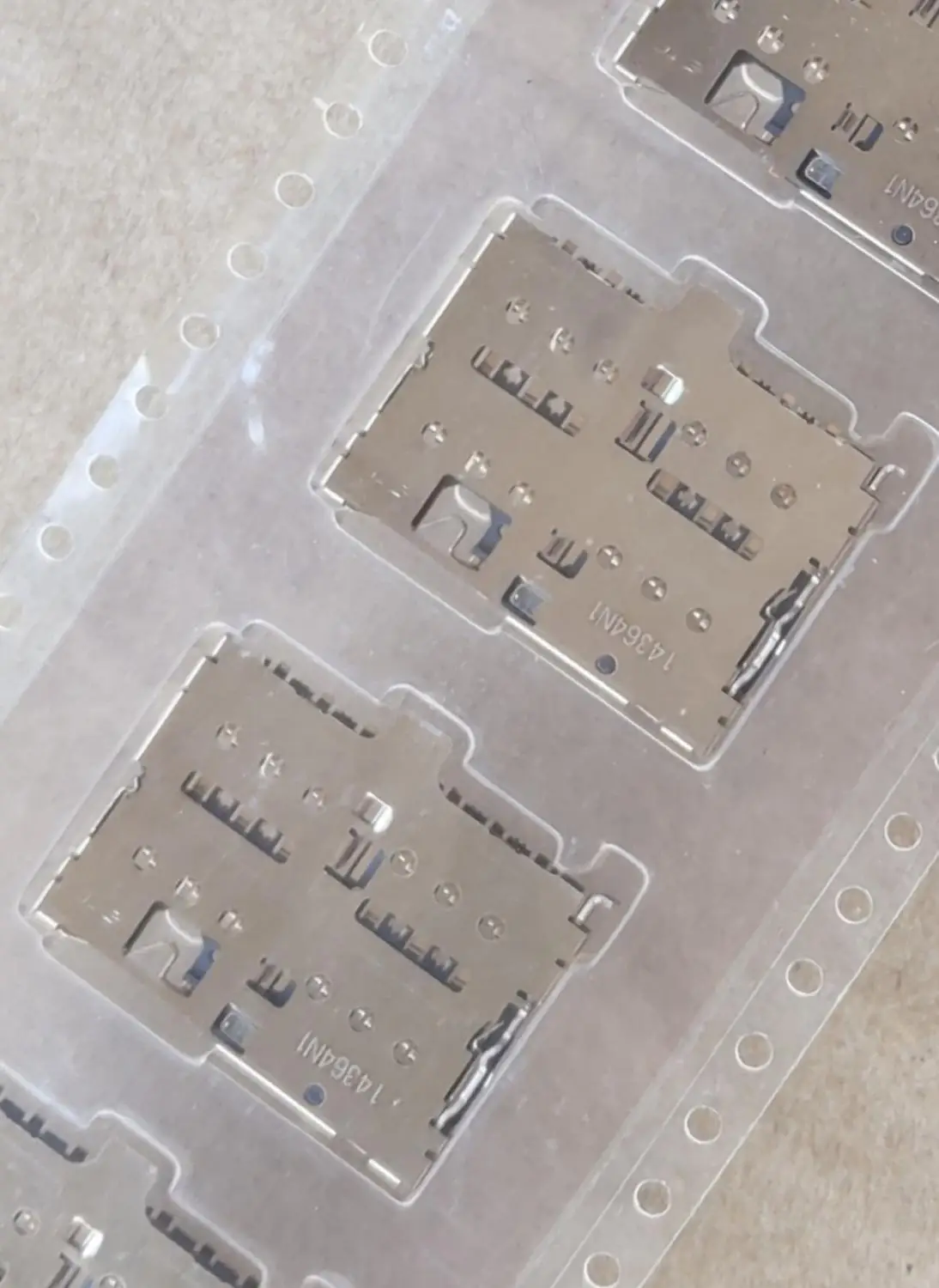 50 шт./лот оригинальный новый считыватель sim карт для HTC ONE E8 single / DUAL holder socket slot module