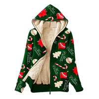 winter hood fashion hoodie plush zip hoodie long sleeve solid color hoodies loose warm blanket hoodie printing zip up hoodie